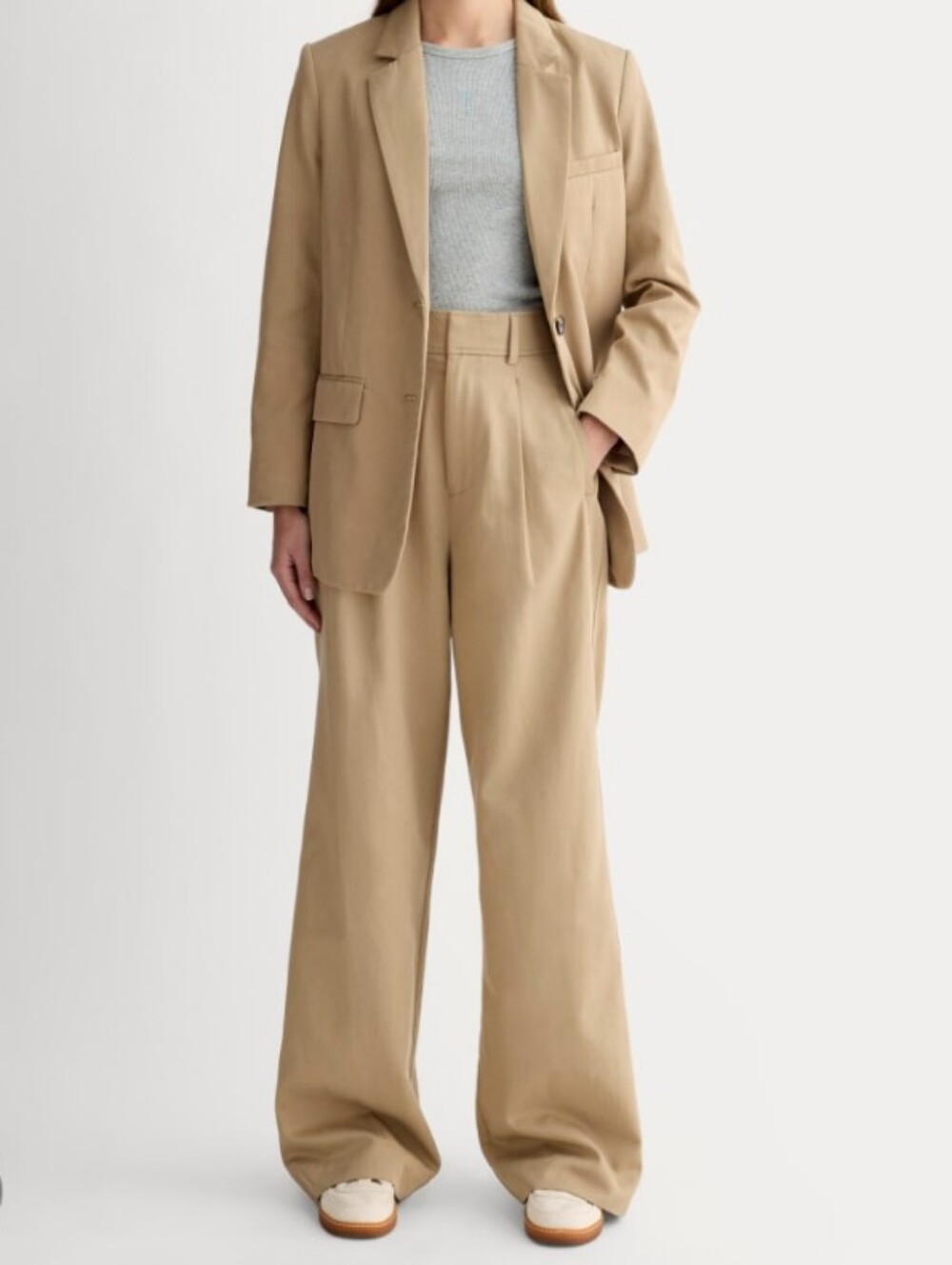Everlane The Way High Drape Pant Pleated 29.5" Inseam